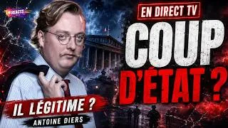 Miniature : ✅ Antoine Diers banalise le coup d’État militaire en direct TV