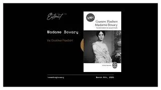 Miniature : #37 - Madame Bovary - Reading is Sexy