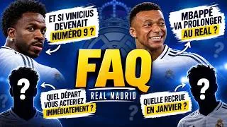 Miniature : 🚨🤔 ET SI VINI DEVENAIT LE 9 ? MBAPPÉ VA PROLONGER AU REAL MADRID ? QUELLE RECRUE EN JANVIER ? (FAQ)
