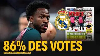 Miniature : 😳🚨 PLUSIEURS JOUEURS DU REAL EN SURPOIDS ! 86% DES FANS VEULENT VINI SUR LE BANC... KONATÉ BLESSÉ