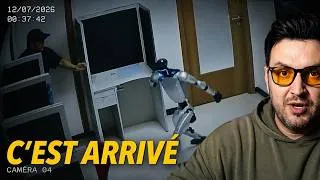 Miniature : Regardez la vidéo ! Deux humanoïdes surpris en pleine conversation et un autre filmé en pleine rage