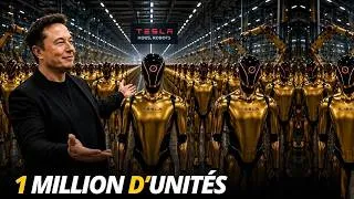 Miniature : Elon Musk surprend le monde et annonce la production d'un million de robots Optimus GEN 3