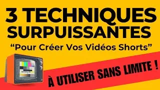 Miniature : Boostez vos Vidéos Shorts/3 Techniques Infaillibles et Captivez Votre Public#shortvideo#videoshort