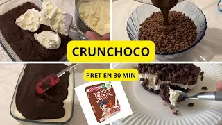 Miniature : 🍫 CRUNCHOCO LE GÂTEAU RAFRAÎCHISSANT AU RIZ SOUFFLÉ ET CRÈME ONCTUEUSE  #shorts #viral #viralvideo 