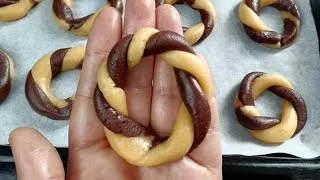 Miniature : Sans BEURRE et avec peu d'ingrédients‼️ Des délicieux cookies 🍪🍪🍪simples et faciles à réaliser 😋😋😋😋