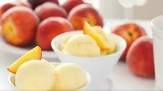 Miniature : Glace à la pêche : le secret pour une texture parfaite