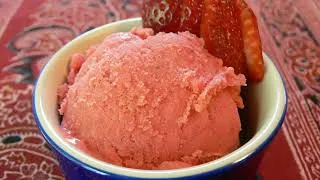 Miniature : La meilleure Glace à la fraise (sans sorbetière !)