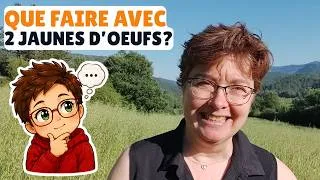Miniature : 👉Que faire avec 2 jaunes d'oeufs ? 😋 je vous propose une recette facile, rapide et parfumée