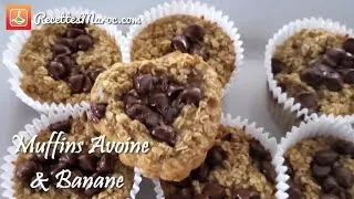 Miniature : Recette Muffins à l'Avoine & Bananes sans SUCRE ajouté