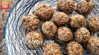 Miniature : Bouchées d'Énergie à l'Avoine SANS cuisson