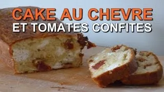 Miniature : Mon Cake au Chèvre et Tomates Confites, Facile et Rapide!