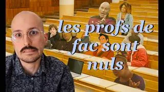 Miniature : Pourquoi les profs de fac sont si nuls ?