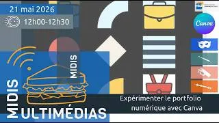 Miniature : Midi Multimédia : expérimenter le portfolio numérique avec Canva
