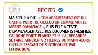 Miniature : Ma sœur tente de me voler mon penthouse : la police l'arrête en plein acte à 2h du matin !