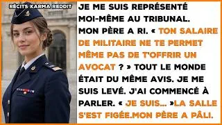 Miniature : Mon père s'est moqué de moi au tribunal. Je me représentais moi-même — puis j'ai dit « Je suis..."