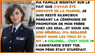 Miniature : Ma famille m'a traité de raté – puis le général de mon frère a dit : « Colonel… Vous êtes là. »