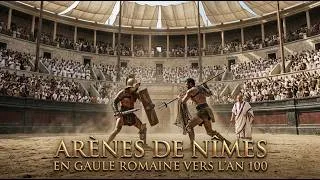 Miniature : Ainsi Était la Vie Dans les Arènes de Nîmes en Gaule Romaine vers l'an 100 (Gloire, Chutes et Foule)