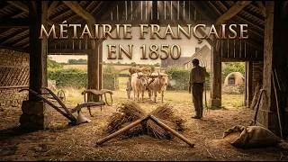 Miniature : Ainsi Était la Vie Dans une Métairie Française en 1850 (Blé, Sueur et Misère)