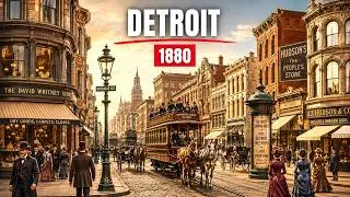 Miniature : Detroit renaît : Le Paris oublié de l’Ouest (Restauration IA des années 1880)