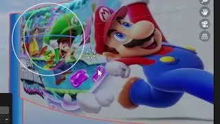 Miniature : Tutoriel  sur Blender pour faire un drapeau animé de Mario Wonder (version accélérée)
