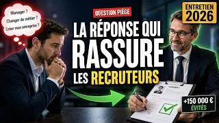 Miniature : "Où vous voyez vous dans 5 ans ?" : la réponse qui rassure  les recruteurs