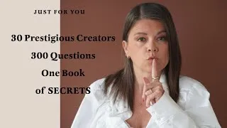 Miniature : 30 Prestigious Creators, 300 Questions, One Book. Just for you! 🌟📚✨