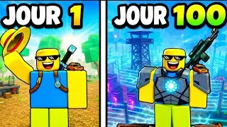 Miniature : J'ai construit la PLUS GRANDE BASE pour survivre 100 jours dans Survive the Apocalypse