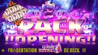 Miniature : Petit pack opening + présentation deck