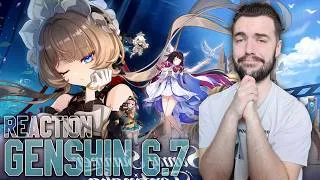 Miniature : SANDRONE REVIENT, LA LUNE NOUVELLE ZONE ET TRAILER DE SNEZHNAYA ! - Genshin Impact 6.7 - Reaction