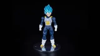 Miniature : Figurine Super Saiyan God Super Saiyan Vegeta   15ème Anniversaire