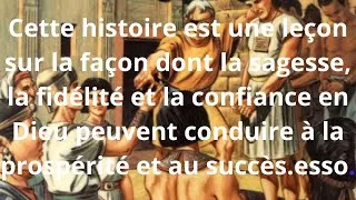 Miniature : HISTOIRE est une leçon sur la façon dont la sagesse, la fidélité et la confiance en Dieu#Réflexion