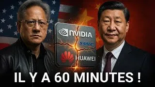 Miniature : NVIDIA S'EFFONDRE : -150 MILLIARDS $ ! La Chine Vient de GAGNER la Guerre des Puces