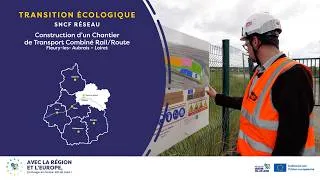 Miniature : 🚛➡️🚆 Transport combiné : l'Europe et la Région font prendre le train aux containers