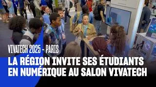Miniature : 👩‍🎓👨‍🎓💻 La Région invite ses étudiants à VivaTech