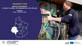 Miniature : 🇪🇺🚲 À Tours, Veloop réemploie des vélos avec l'aide de l'Europe et de la Région