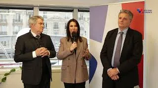 Miniature : Discours de Nathalie Porte - Conférence de presse d’Alliance France Tourisme et Régions de France