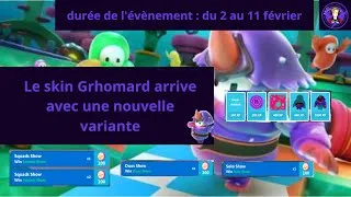 Miniature : Le retour de l'évènement du skin gratuit (Grhomard) nouvelle variante
