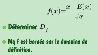 Miniature : EXERCICE CLASSIQUE DES FONCTIONS !