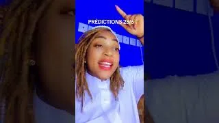 Miniature : Predictions 25/6