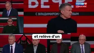 Miniature : Vladimir Soloviev insulte Macron de nazi pétiniste sur la première chaine nationale russe