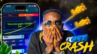 Miniature : Nouvelle FAILLE sur le jeu CRASH 1xbet , testée en live ( 600.000 fcfa/jour )
