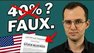 Miniature : Vos actions US bloquées pendant 1an à votre décès ? La vérité sur la taxe américaine.