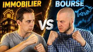 Miniature : IMMOBILIER vs BOURSE : Le grand débat avec Mikael Wolf
