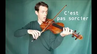 Miniature : Comment jouer sans toucher les autres cordes