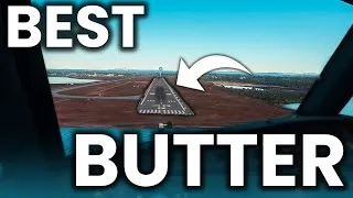 Miniature : Best B-U-T-T-E-R Landing 🧈 | a320 FBW MSFS | Twitch Highlight 2023
