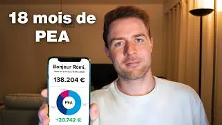 Miniature : Mon PEA après 18 mois d’investissement (je te montre TOUT)