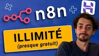 Miniature : Automatisations illimitées avec n8n GRATUIT (je te montre comment faire)