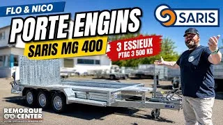 Miniature : Nouveau porte-engins SARIS 3 essieux : on vous le présente ! | Flo et Nico