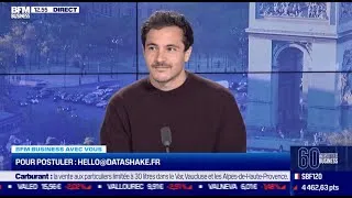 Miniature : datashake sur BFM Business (Rémy Bendayan, co-fondateur) - 2022