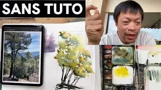 Miniature : Ce déclic m'a fait peindre + de 1000 aquarelles sans talent et sans école d'art
